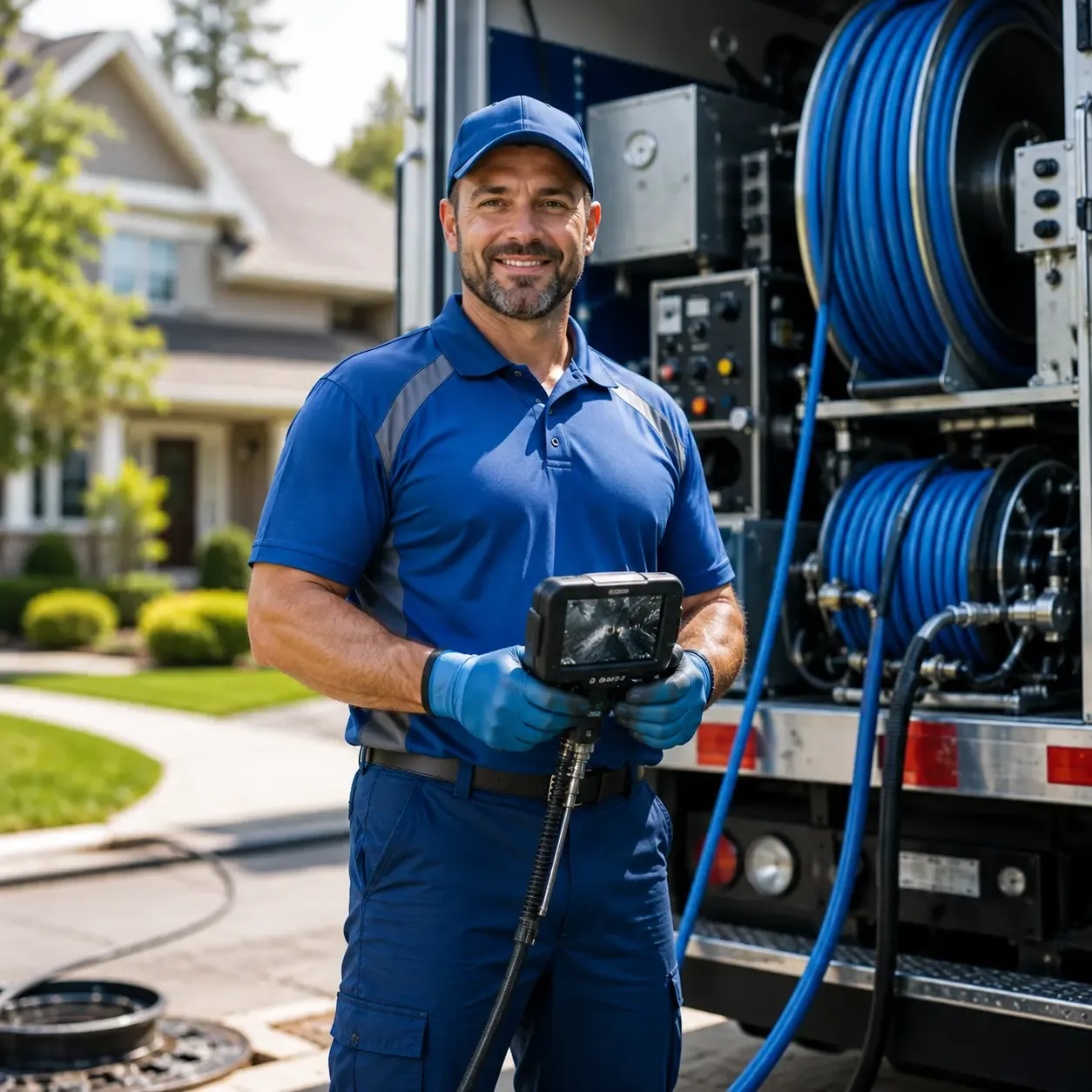 Local outdoor drain cleaning specialists in Allegan, MI